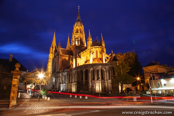 the image shows a large old gothic style cathedral